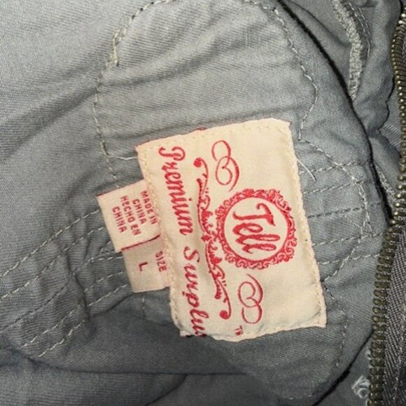 Vintage Military Bolero Cargo Jacket / Parka with Patches & reversible hood - Picture 16 of 16